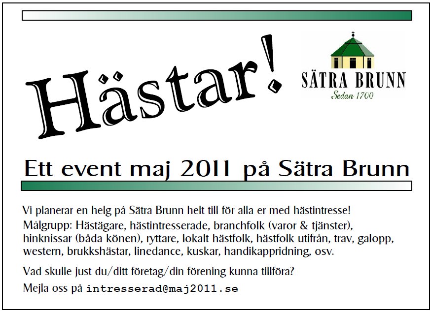 Annons!